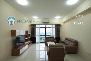 Furnished and New 3 Bed Room Unit for Rent in Malikha Condo in Thingangyun, Yangon